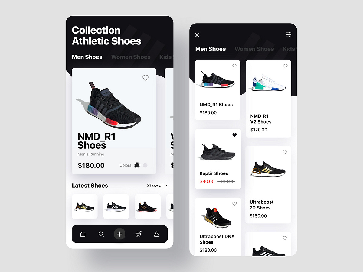 Shoe Store designs, themes, templates and downloadable graphic elements on Dribbble