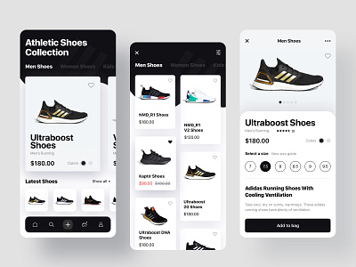 Online Shoes Store - eCommerce UX & UI Design by Imran Hossain on Dribbble
