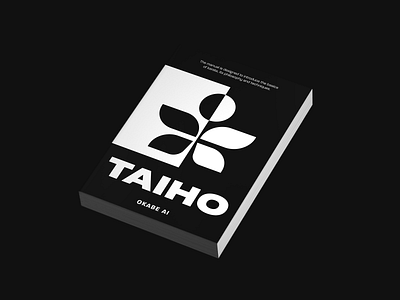 Taiho manual cover book brand branding cover cover manual design education graphic design illustrator karate karate school logo logo design logomark manual mark photoshop student training vector