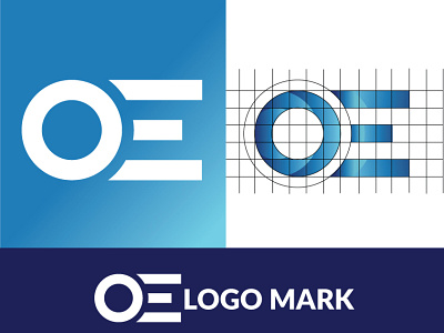 OE Logo design branding design gradient logo design graphic design graphicdesign logo design logo presentation manimal logo minimal modern logo