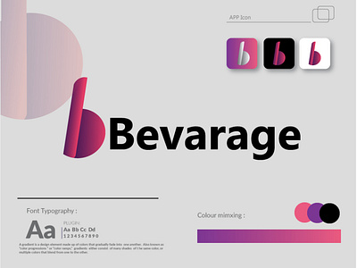 Bevarage Modern Logo Desing