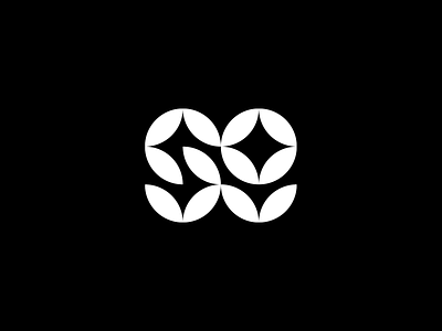 Floral SG Monogram brand identity branding graphic design logo logo design logomark minimal design monogram sg logo visuelle