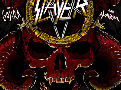 Slayer Gig Poster