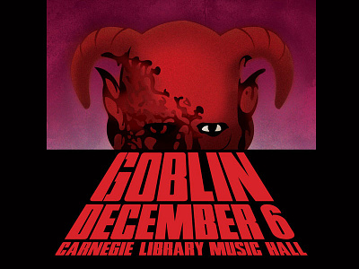 Goblin Gig Poster (Pittsburgh)