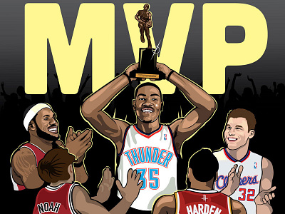 MVP - Kyle Durant for ESPN basketball espn kyle durant lbj lebron nba playoff