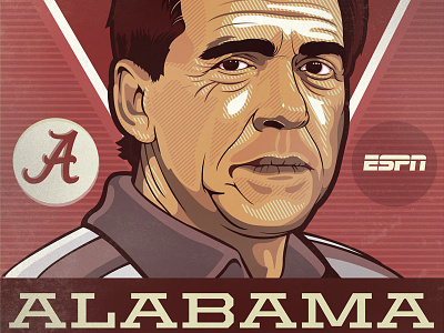 ESPN - Alabama alabama american crimson tide espn football college ncaaf saban usa