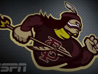 Florida State Mascot Icon - ESPN college football espn florida state football sports logo