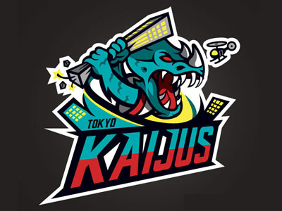 Tokyo Kaijus - ESPN baseball espn fun kaijus logos mlb monsters satire sports tokyo