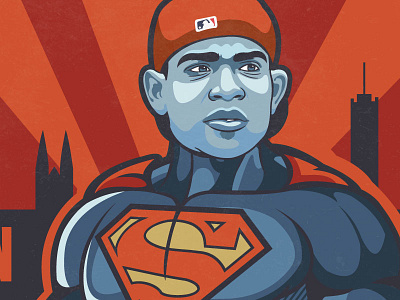 Yoenis Cespedes - New York Mets - ESPN baseball espn new york mets portraits sports super heroes superman world series yoenis cespedes