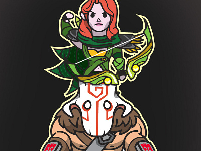 LANE BUDDIES: Windranger & Juggernaut