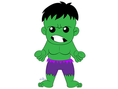 Chibi Hulk_Avengers LOVE TO SHARE WITH YOU.😉