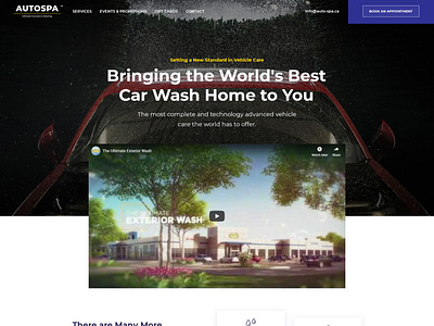 AutoSpa Website Redesign