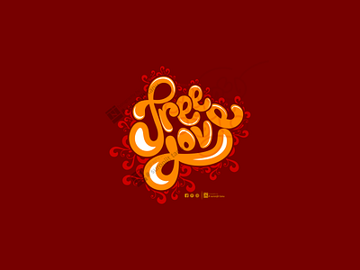 Free Love Lettering and Typography bangla calligraphy bangla logo bangla typography bangladesh bengali font design freelove illustration lettering logo suronjittanu typography ui