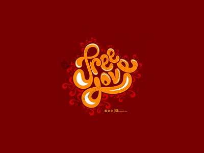 Free Love Lettering and Typography