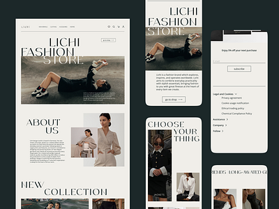 LICHI | Redesign Concept design ui user interface ux uxui web web site design
