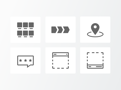 Styla Module icons icons minimal modular styla