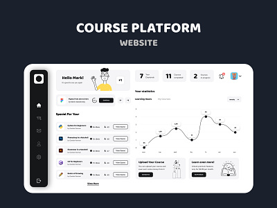 Course Platform Web-design