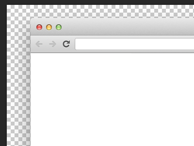 Chrome browser template