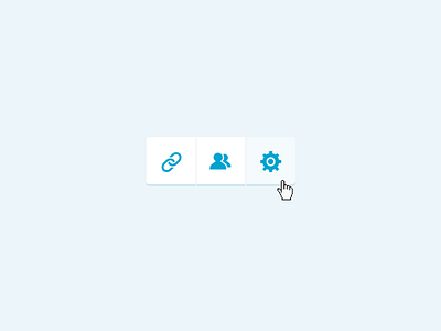 Subtle Toolbar actionbar bar hover icon toolbar