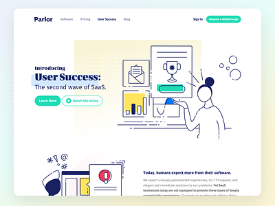 User Success Marketing Page