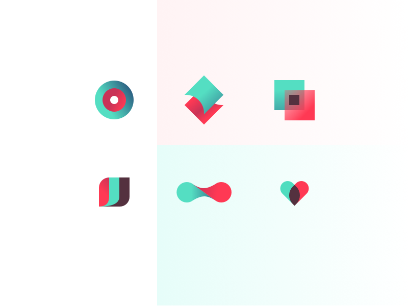 Parlor Services Icons funnel arrow flex heart services icons