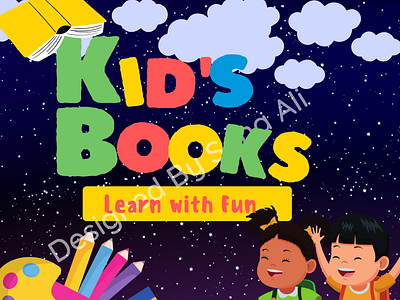 Book Cover for Kids amazing banners book cover book for kids branding design graphic design illustration school book
