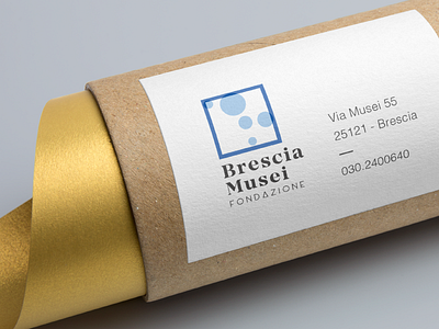 Brescia Musei agency brand branding brescia design graphic identity italy logo museum studiomeme