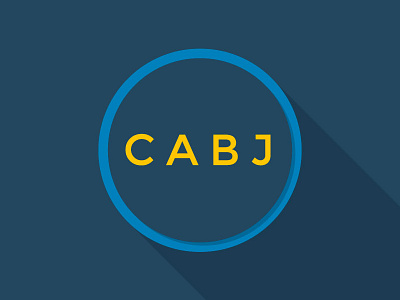 CABJ - Rediseño minimalista boca juniors cabj flat football icon long redesign shadow