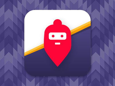 App icon for Dojo app app design dojo icon ios logo ninja ui vector