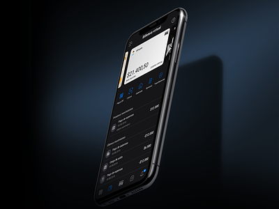 ⚫️Dark mode - 📱Miiii app argentina banking dark design finance fintech innovation interface ios mobile modern startup wallet