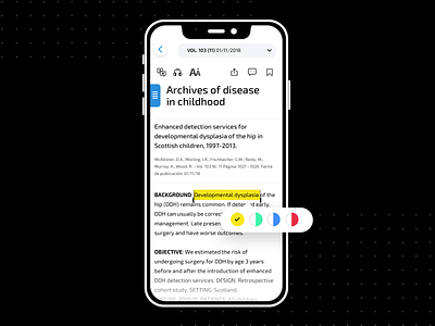 ✏️Text Highlight Widget article design edition highlight interface text tool ux widget