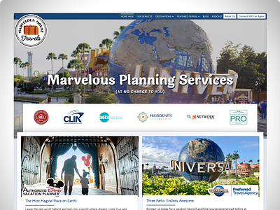 Travel Agency Website - Lead Generation Tool