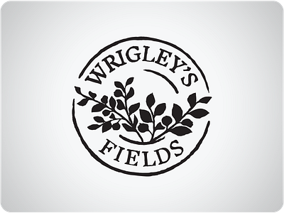 Wrigley's Fields Logo branding graphic design logo