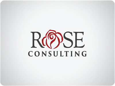 Rose Consulting Logo branding design graphic design logo typography vector