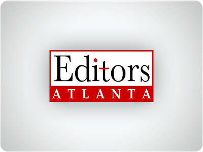 Editors Atlanta Logo branding design graphic design illustration logo typography vector