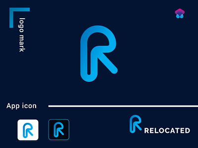 Modern R Letter Logo | Modern R Logo For software Company | branding design logo logodesign logos logotype modern e logo r letter r letter logo typography vector