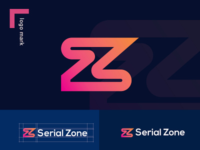 S+Z creative modern logo design