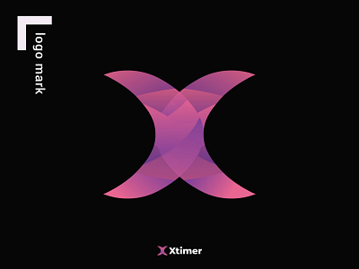 Modern X Letter mark Logo