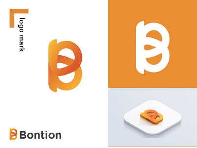 Modern B Letter Logo | Modern B Logo For software Company