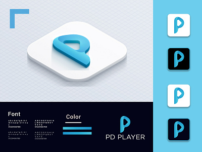 Modern P Letter Apps Logo | Modern P Logo For software Company branding business logo logodesign logos logotype minimalist logo illustrator