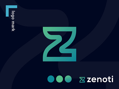 Modern Z Letter Logo mark
