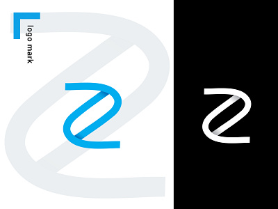 Modern Z letter logo mark