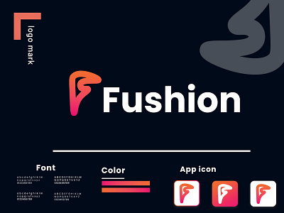 Modern F Letter Apps Logo | Modern F Logo For software Company