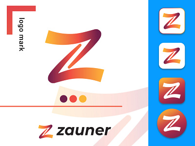 Modern Z Letter Apps Logo | Modern Z Logo For software Company