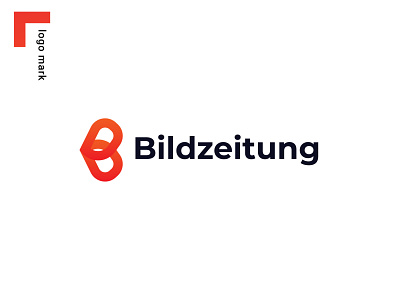 Modern B letter logo