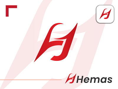 Modern H letter logo
