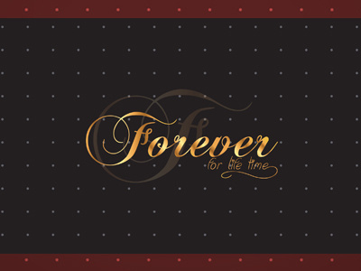 Forever-for life time logo font fontstyle graphy idea logo photo photographer logo photography stylish typo typography unique