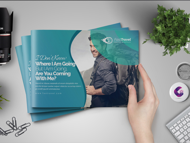 Travel Brochure for Agency tour brochure summer vacation school brochure prospectus brochure promotion professional brochure holiday catalog holiday brochure fancy catalog catalog design brochure template a5 travel brochure