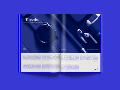 re:vo—lution - IoT revolts art direction branding iot layout magazine photography print report revolution type typography