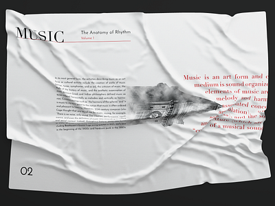 Music is how we decorate time arsic art art direction branding layout magazine music photography print report type typography